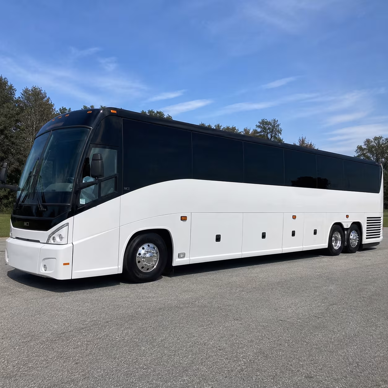 56 passenger charter bus
