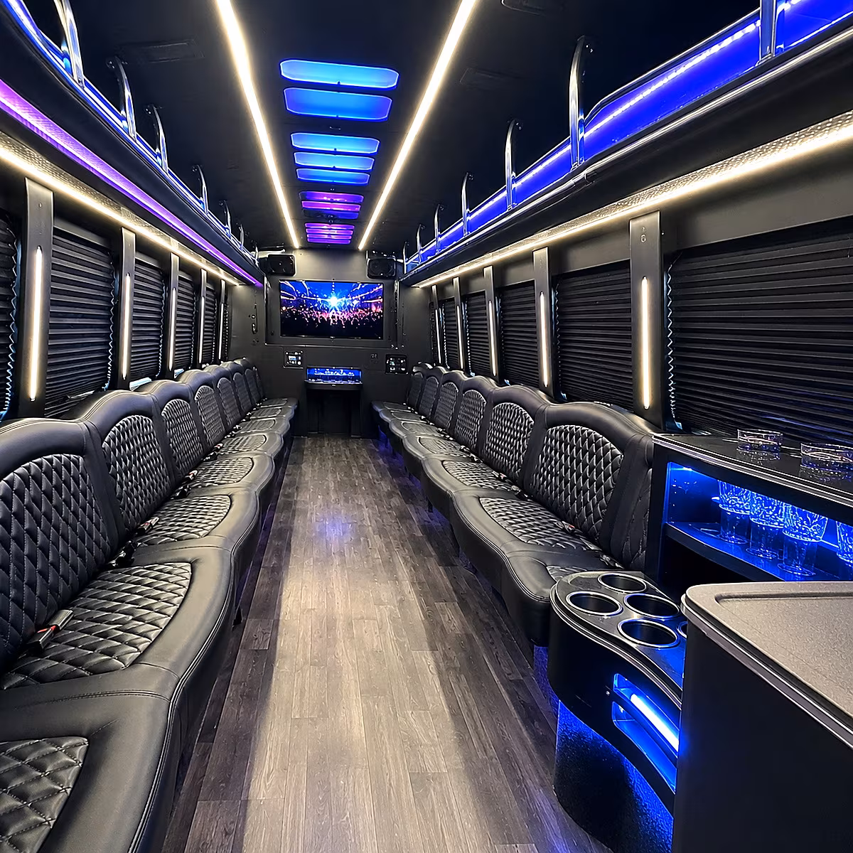 athens brewery district party bus rental
