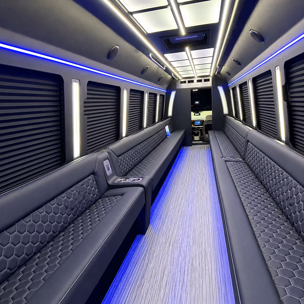 athens party bus rentals inside