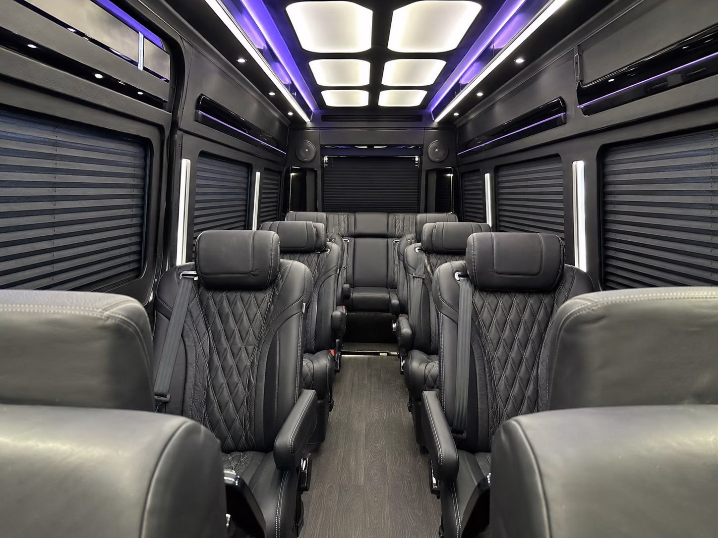 athens private event transportation onboard seating