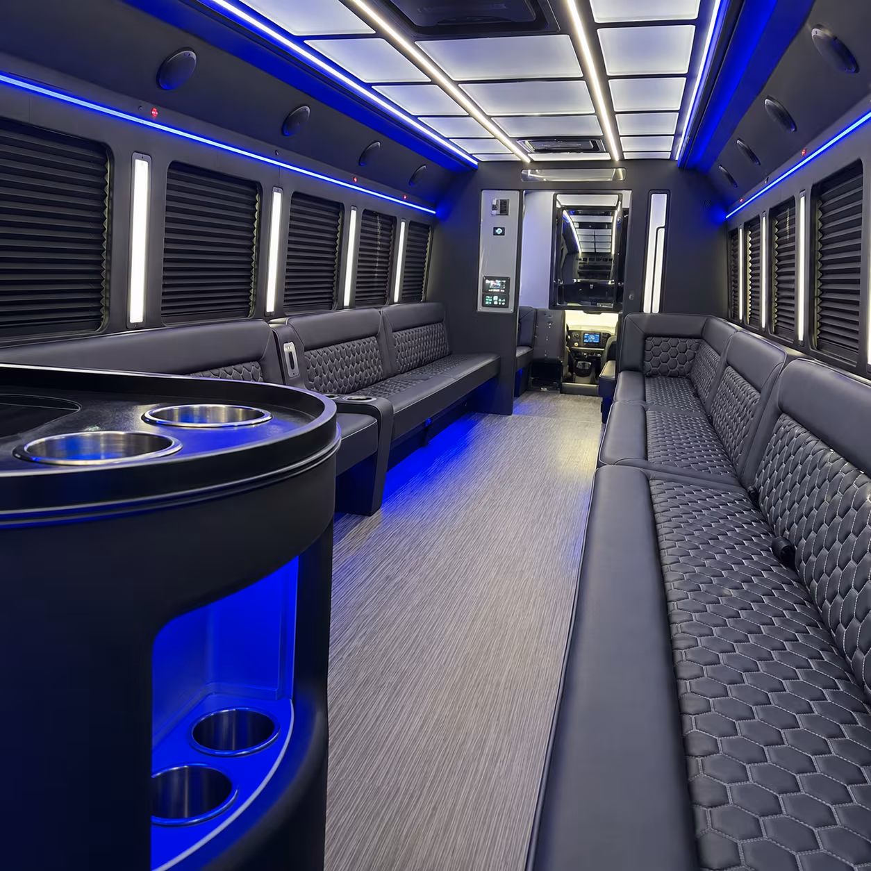 athens prom party bus rental