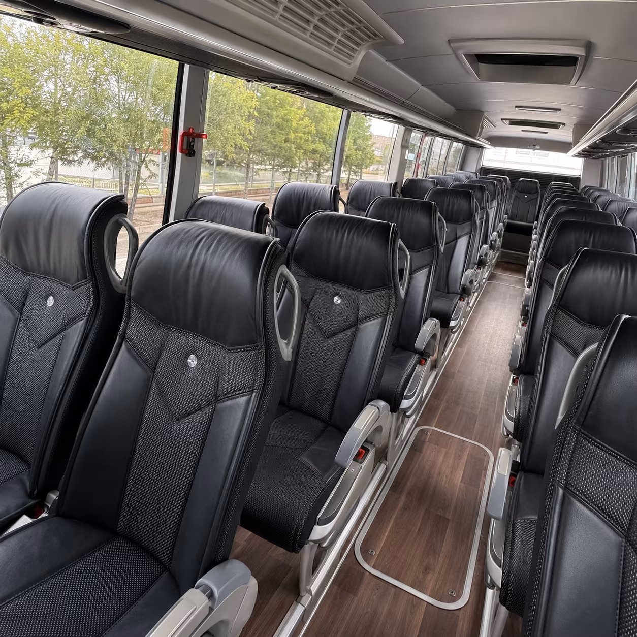 athens school event transportation onboard seating