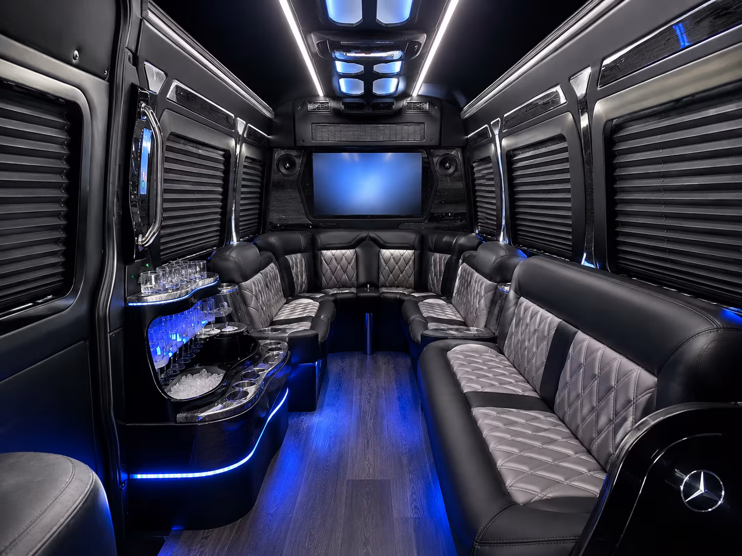 pre prom dinner shuttle buses for athens groups